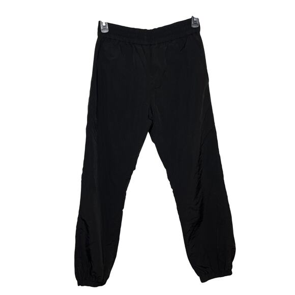 FTP Black Track Pants with Purple Logo Back Pocket Small - Picture 2 of 6